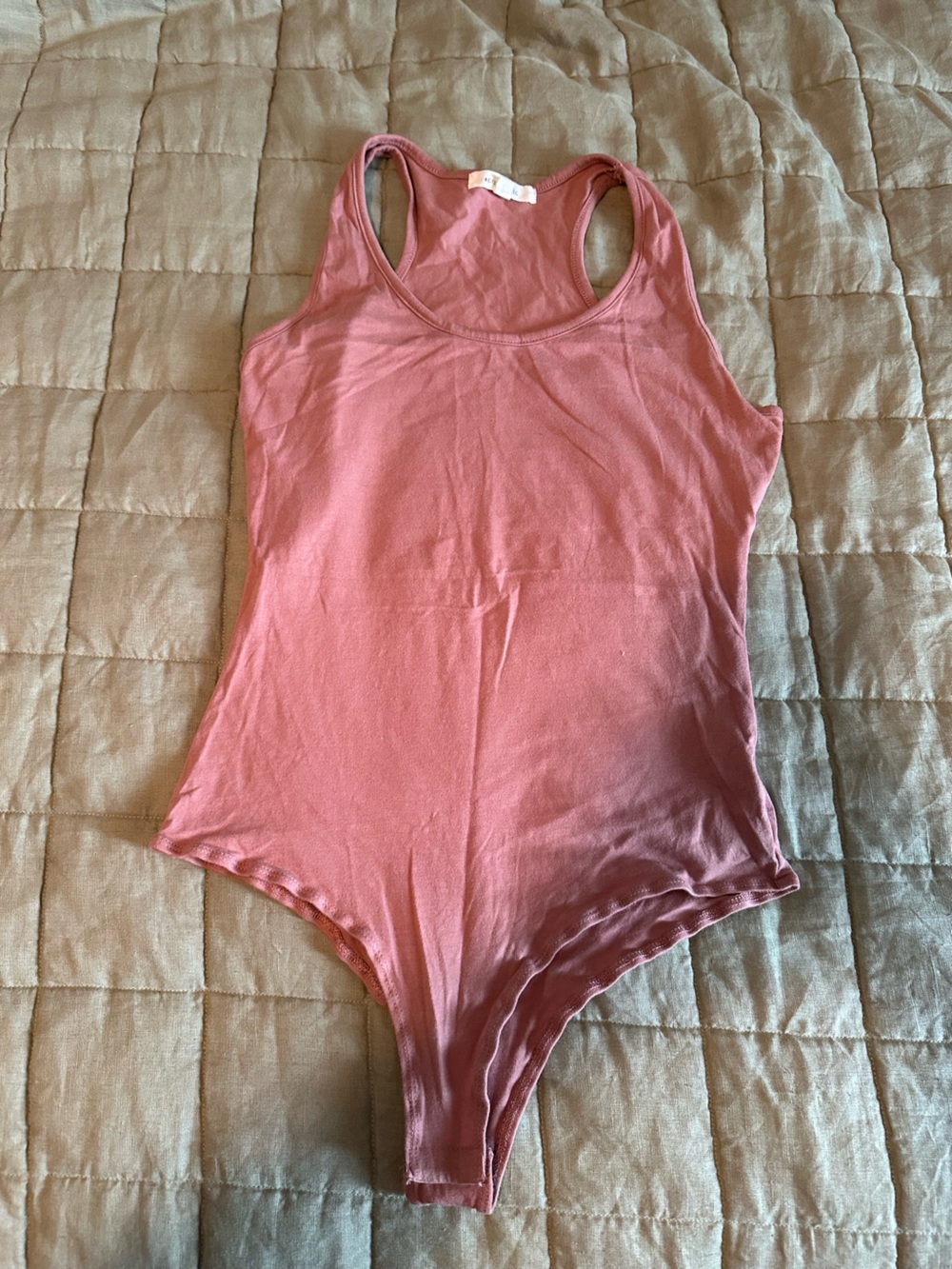 Active Basic Racerback Tank Top bodysuit Bundle 3-Pack Pink White Black Large